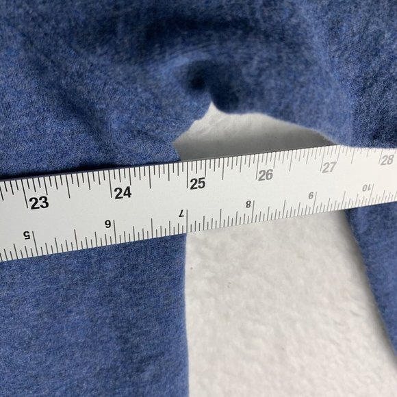 Alpine Design Shirt‎ Mens XL Blue Heather Rayon Wanderful Knit Button-Up 7307 - Picture 8 of 8